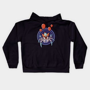 this freacky clown Kids Hoodie